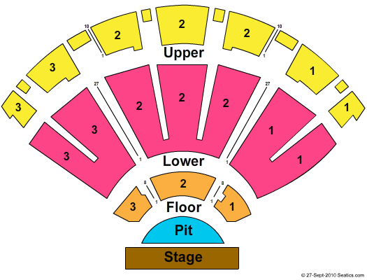 Bellco Theatre Seating Chart
